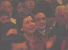 Presidente da C�mara entre a assist�ncia