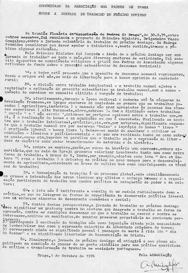 Comunicado da APB sobre a jornada de trabalho 