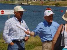 Ruy Valen�a/Leonel Rego (dois antigos timoneiros)