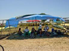 Barraca de descanso do SCC