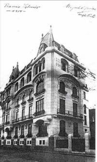 Casa de Jos� Santos (Menino d'Ouro), natural de Seixas / Av. Rep�blica 23 Lisboa