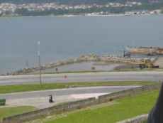 Estaleiro para dep�sito de areias