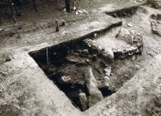 Escava��es arqueol�gicas no Castro do Coto da Pena