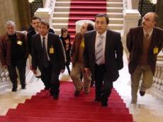 Subindo as escadarias nobres