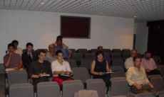 Empres�rios presentes