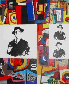 Joaquim Barroso (�leo e grafite sobre tela)