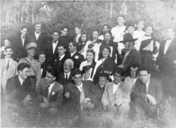 Grupo C�nico do CIRV na Opereta Flor do Mondego 1938 