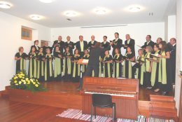 Choral Phydellius em actua��o