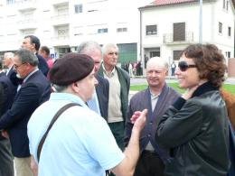 Filha do escritor Ant�nio Lobo Antunes marcou presen�a