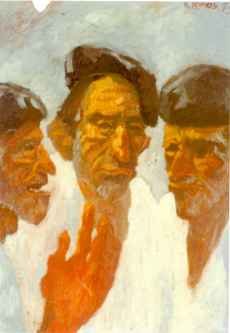 A FALA, OLEO SOBRE LIENZO PINTADO EN 1973 80X70