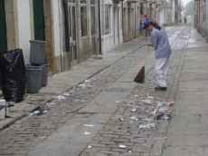 Limpeza da rua