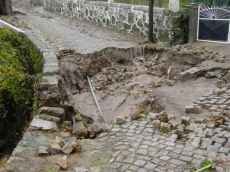 Aluimento na Rua da Igreja