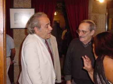 Rui Fernandes com Francisco Sampaio