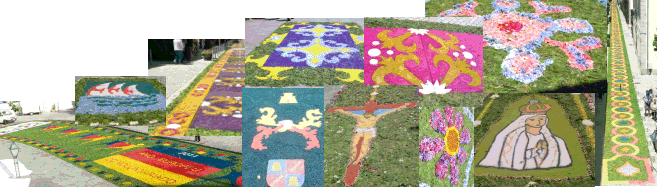 Tapetes Florais e Festas da Sardinha e S.Jo�o