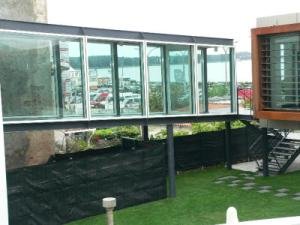 Acesso entre a casa-m�e e a placa girat�ria