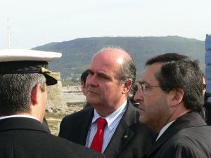 Sec. Estado Pescas no Portinho em Fevereiro deste ano