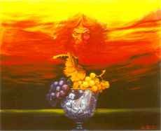 BACO, OLEO SOBRE LIENZO PINTADO EN 1997 100X80