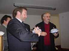 Valdemar Patrcio e Augusto S Homenageados