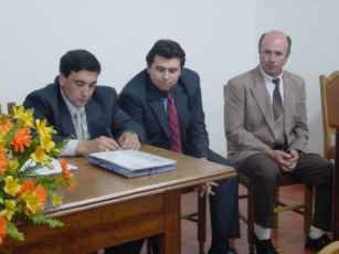 Junta de Freguesia: Clemente Pires, Nuno Gon�alves e Manuel Roteia