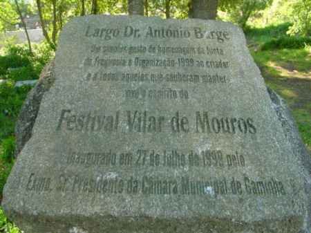 Homenagem ao fundador dos festivais