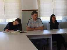 Mesa da Assembleia de Freguesia, Pr. Manuel Ad�rito Pires, Sec. Alcinda Ribeiro e Cristina Ribeiro