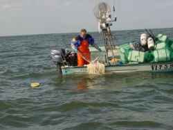 Pescador galego na Foz do Minho