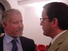 Federico Mendes, director do JN, com Jos� Bento Ch�o
